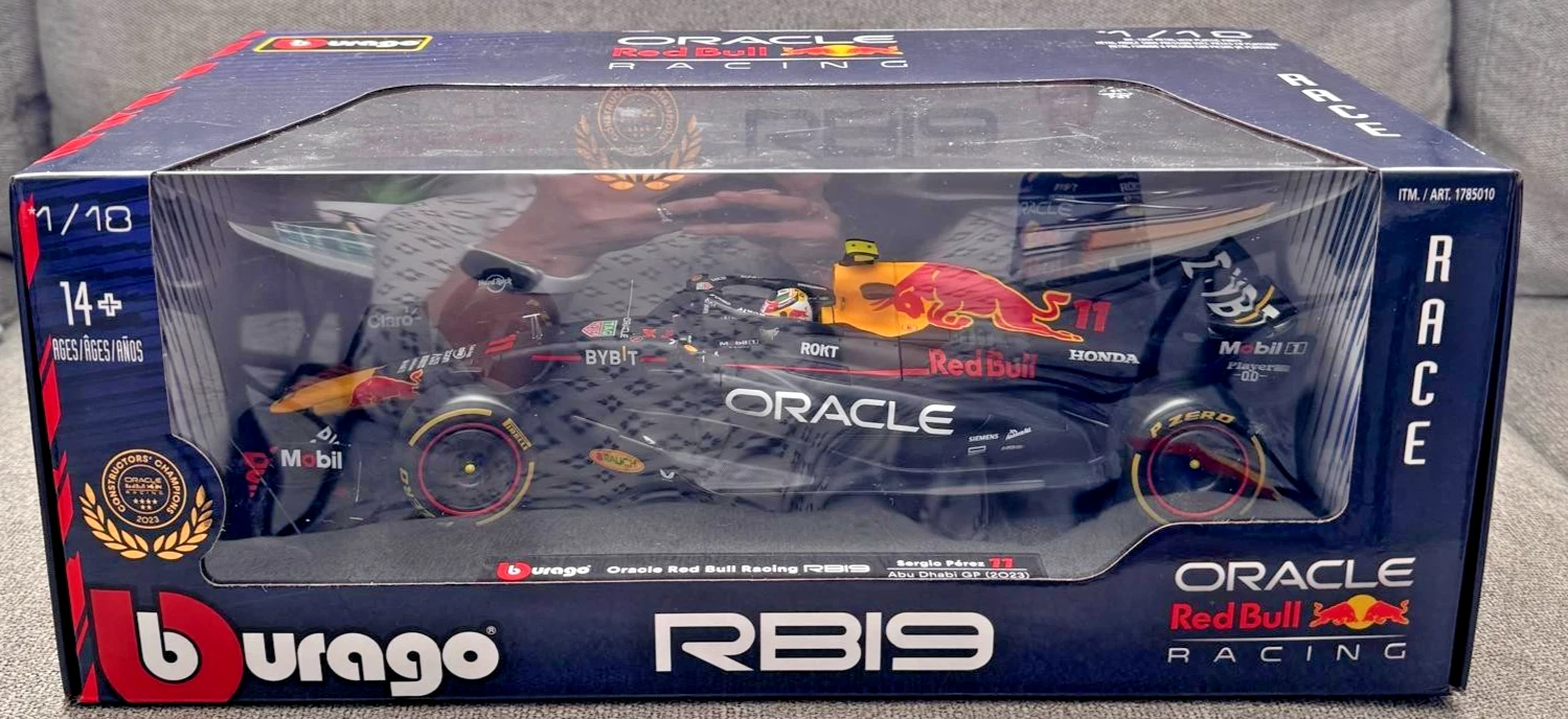 Bburago 1:18 Ferrari SF-23 / Red Bull RB19 F1 Diecast Car NEW - photo 4