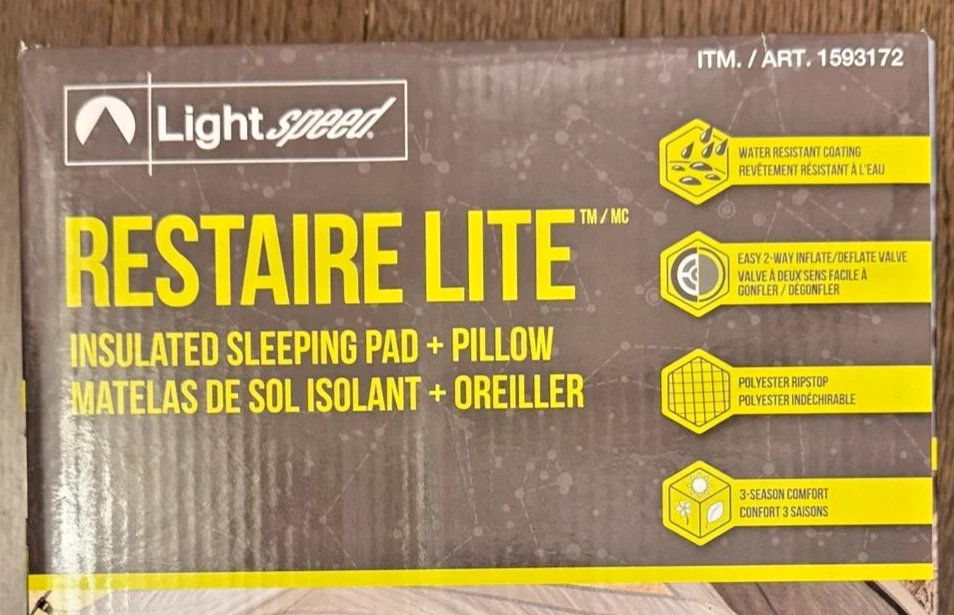 LightSpeed Restaire Lite Sleeping Pad + Pillow - New - photo 5