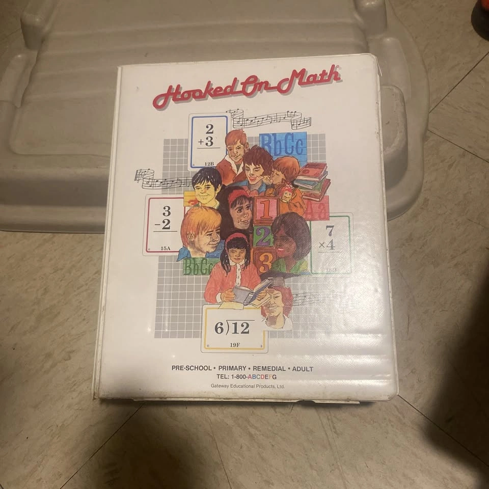 Hooked On Math Educational Products Cassette Tapes Books 1988