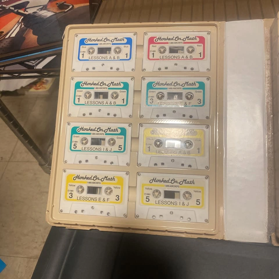 Hooked On Math Educational Products Cassette Tapes Books 1988 - photo 3
