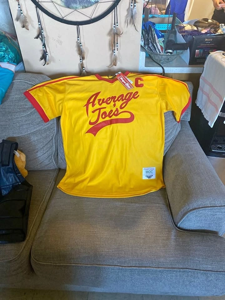 Headgear Classics Dodgeball Average Joe's Peter La Fleur #16 Jer