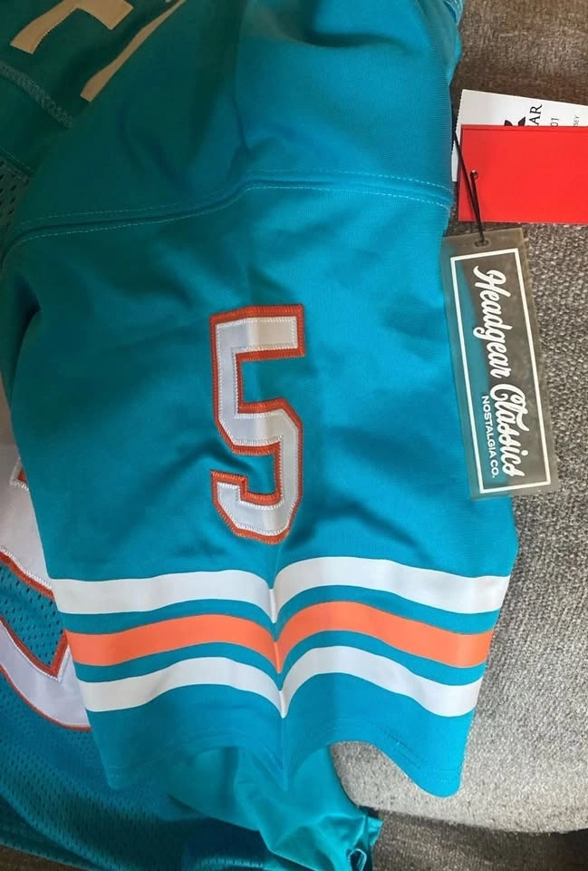 Headgear Classics Ray Finkle #5 Ace Ventura Football Jersey - photo 3