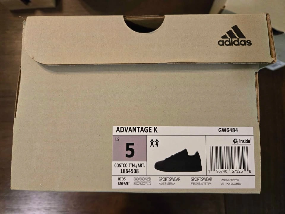 Adidas Advantage K Kids Unisex Shoes - photo 2