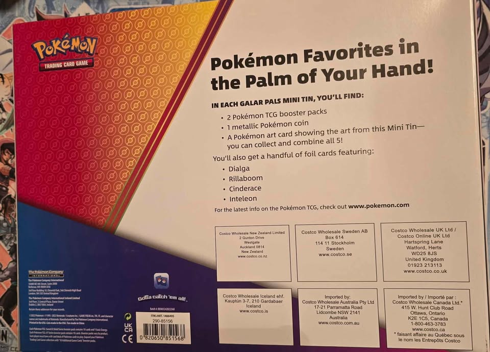 Costco pokemon mini tins - photo 2