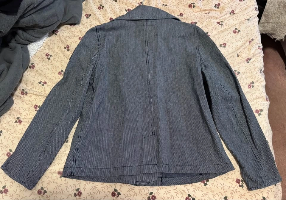 Lauren Jeans Co. Ralph Lauren Double-Breasted Jacket - Size L - photo 2