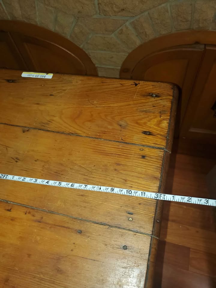 Pine table - photo 2
