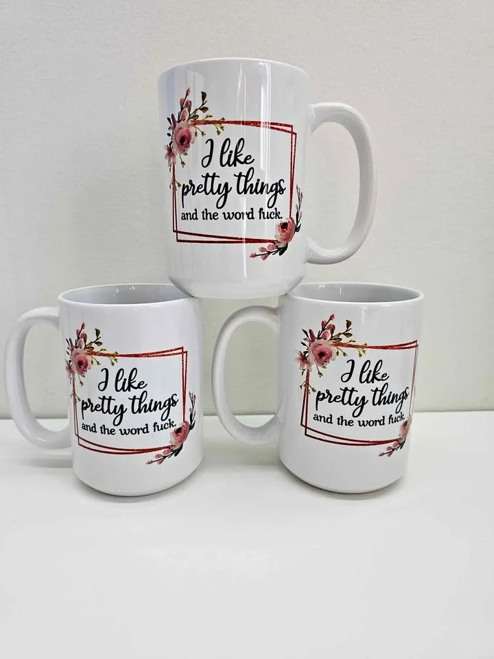 Opps Coffee Mugs - Friends, Last Blank and I like pretty things thumbnail
