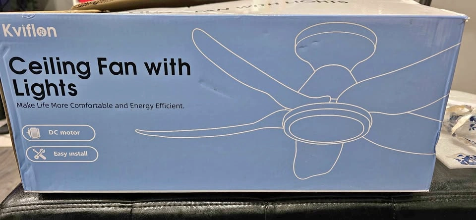 Kviflon Ceiling Fan with Lights 8217