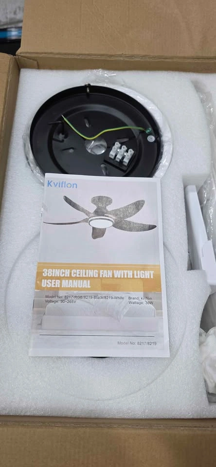 Kviflon Ceiling Fan with Lights 8217 - photo 2