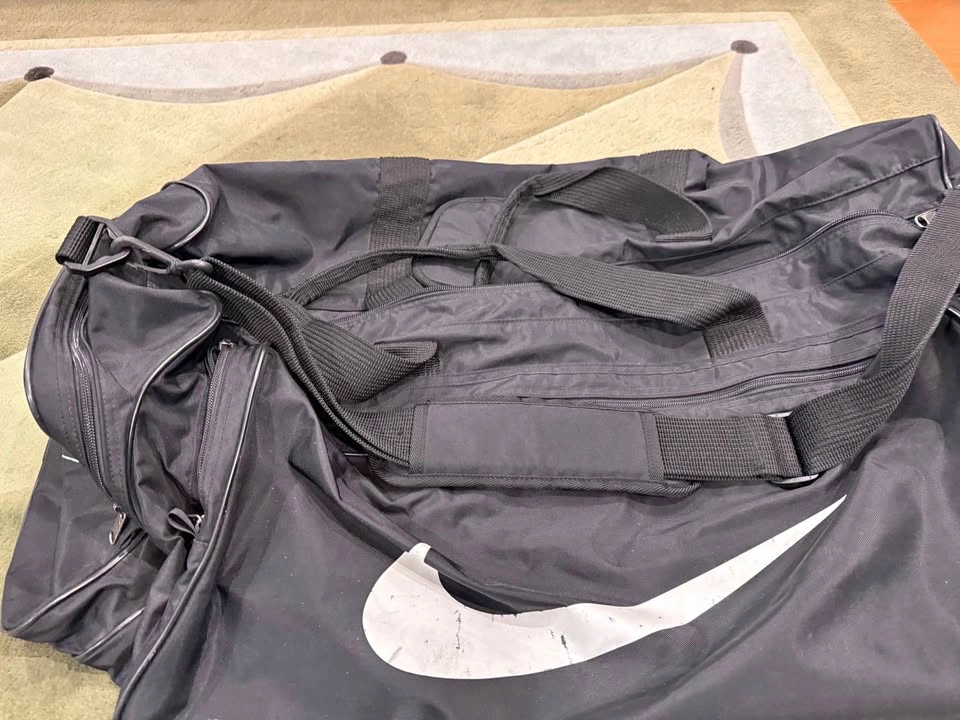 Black Nike Duffel Bag Travel Gym Bag