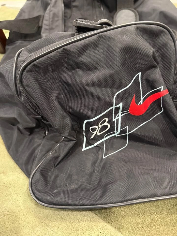 Black Nike Duffel Bag Travel Gym Bag - photo 4