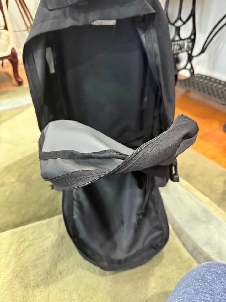 Black Rolling Backpack Eddie Bauer