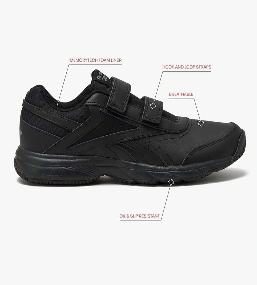 Reebok Work Hook and Loop Strapped Shoes, Size = US 8 - photo 4