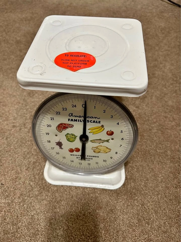 Vintage Mechanical Kitchen Scale - American Family Scale
