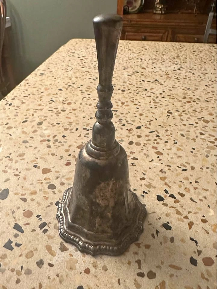 Vintage Silver Hand Bell