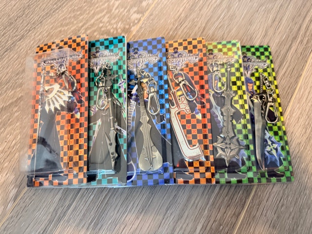 Kingdom Hearts 2 Organization XIII Keychains