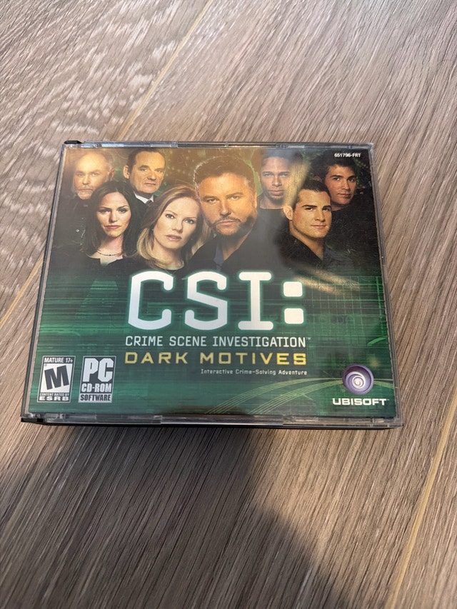 CSI Dark Motives PC Game