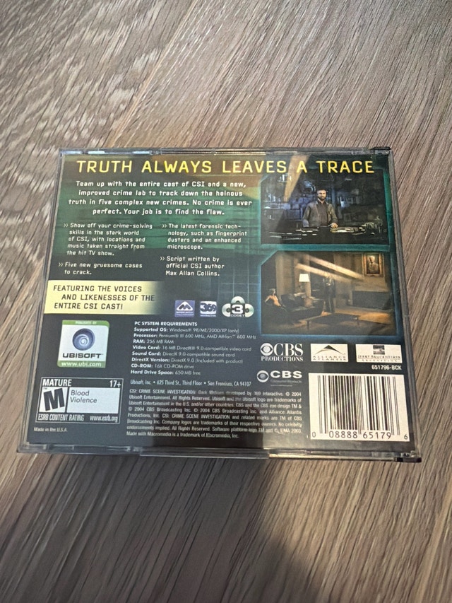 CSI Dark Motives PC Game - photo 2