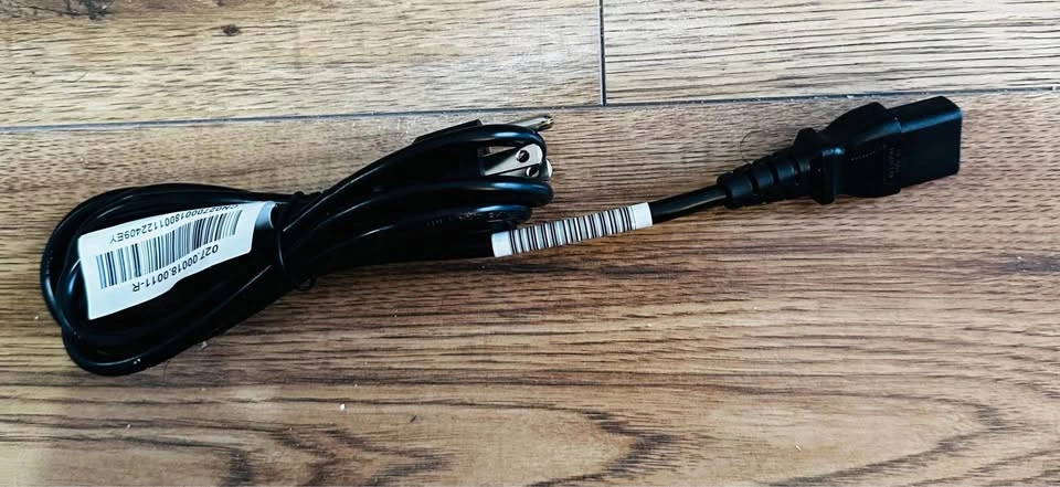 3 Prong Power Cable for PC - photo 2