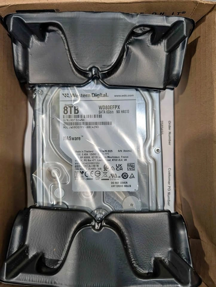 WD Red Plus 8TB NAS Hard Drive – Recertified, Factory Sealed - photo 2