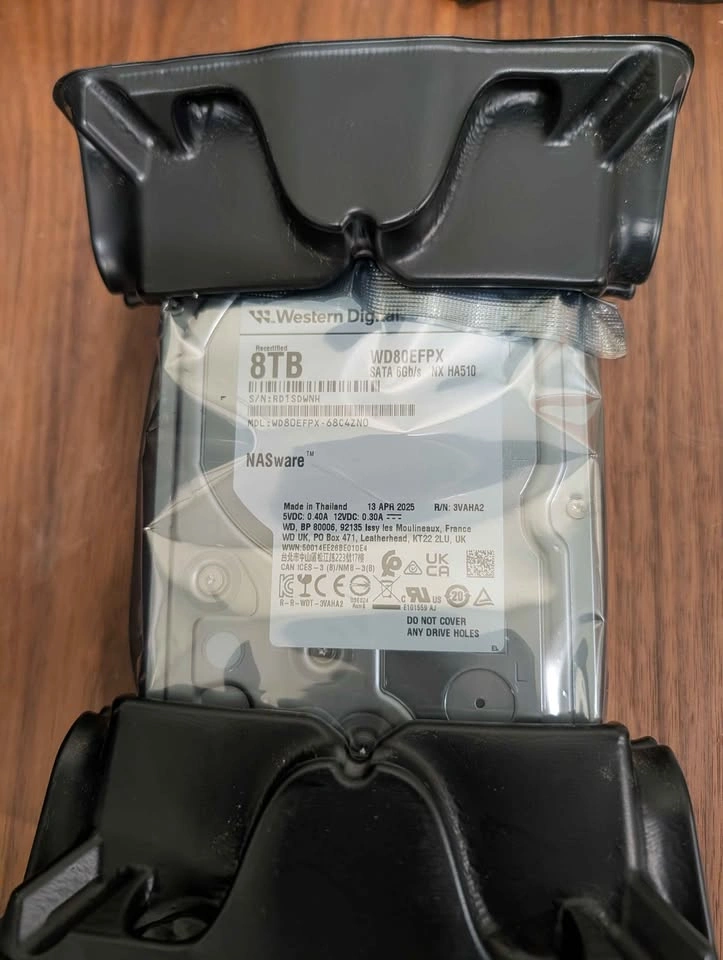 WD Red Plus 8TB NAS Hard Drive – Recertified, Factory Sealed - photo 3