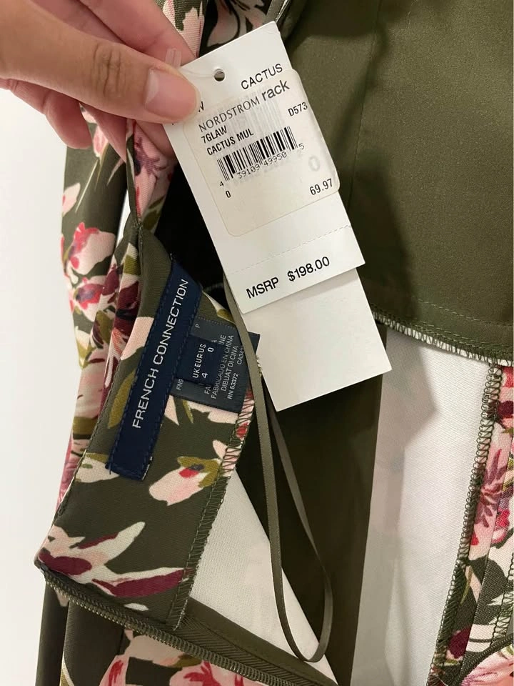 Green Floral Jumpsuit - photo 3