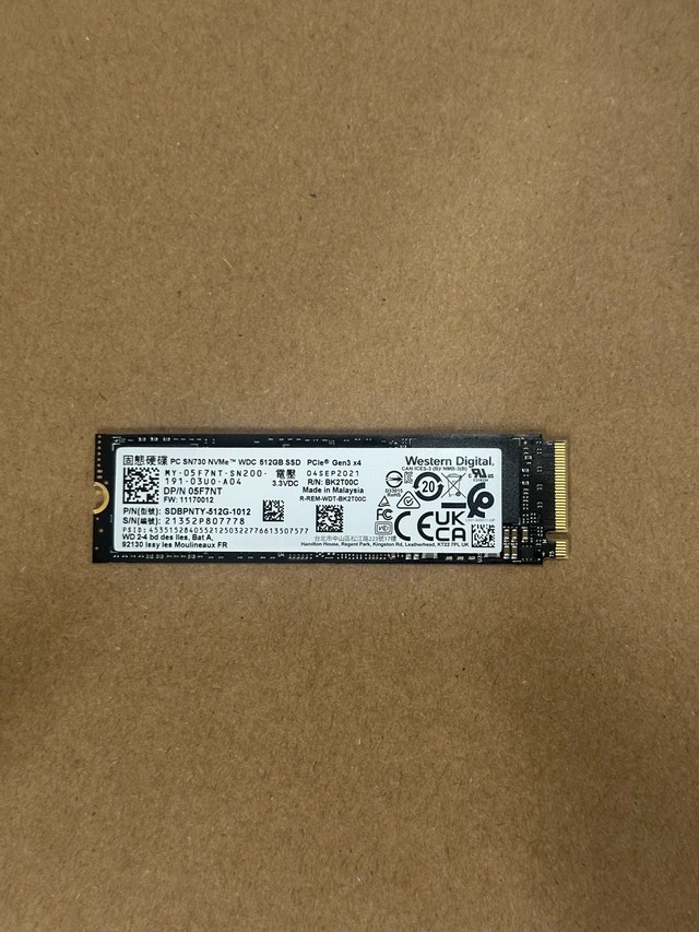 Western Digital 512GB SSD