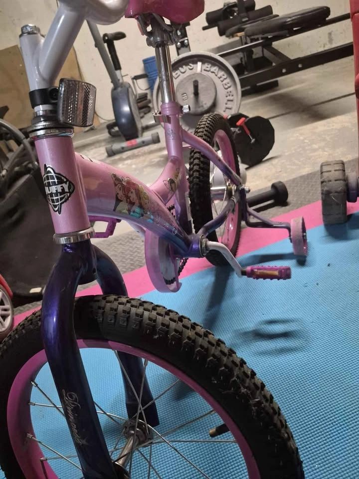 Huffy Disney Princess Girls Bike with Training Wheels - photo 2