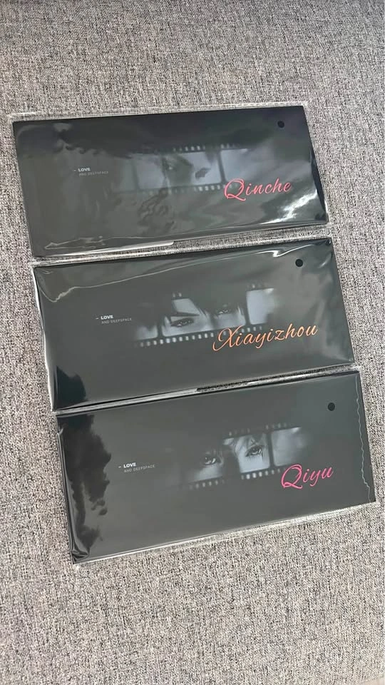 Love and Deepspace Official Holographic Ticket Set - Sylus, Cale