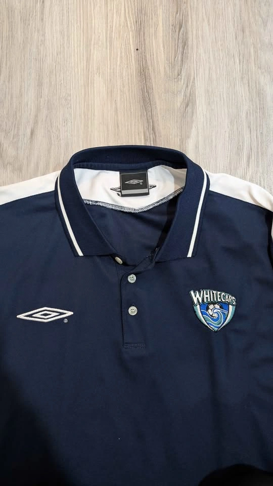 Vintage Umbro Vancouver Whitecaps FC Polo Shirt XXL - photo 2
