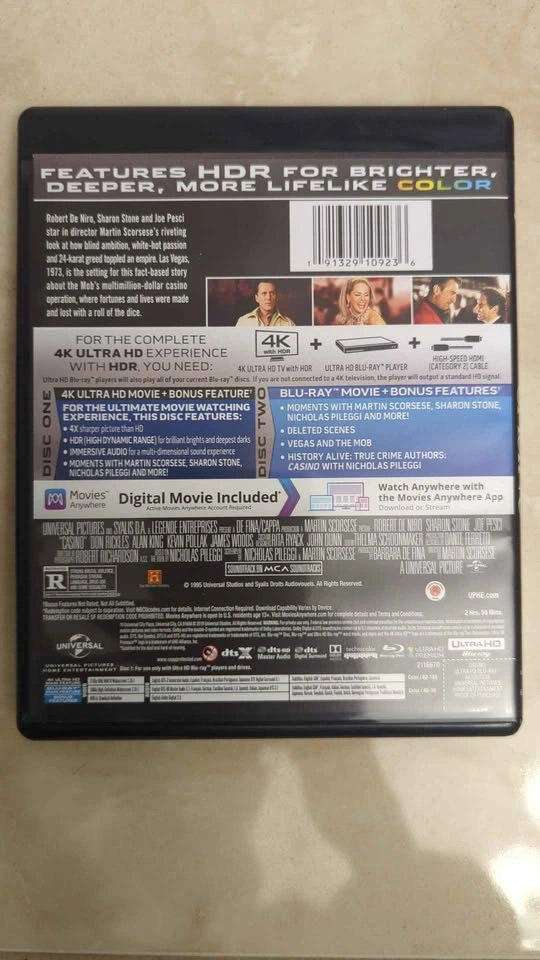 Casino 4k UHD (No Digital Code) - photo 2