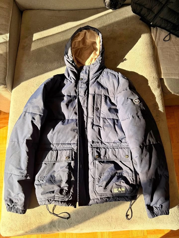 Vintage Puffa Jacket Original Duvet