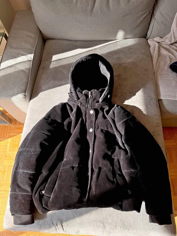 Calvin Klein Corduroy Puffer Jacket
