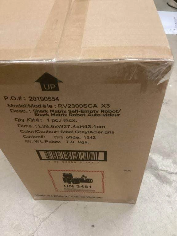 Shark Matrix Self-Empty Robot Vacuum RV2300SCA X3 - photo 3
