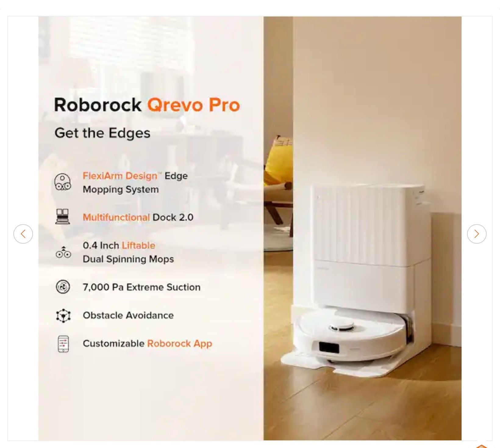 Roborock Qrevo Pro Robotic Vacuum - photo 5