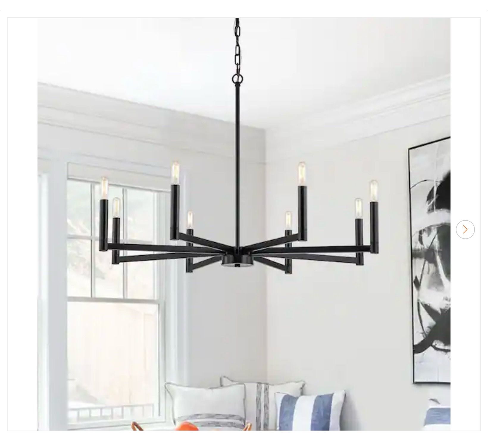 EDISLIVE Galea 8-Light Linear Chandelier