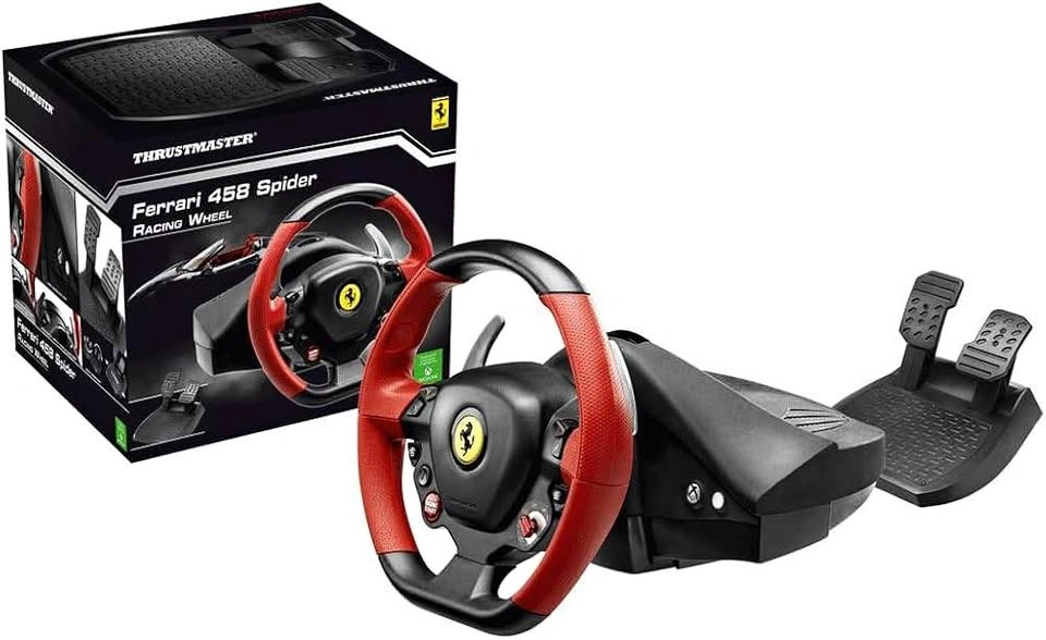 Thrustmaster Ferrari 458 Spider Racing Wheel for Xbox