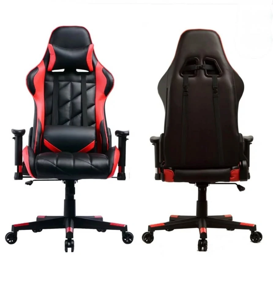 Gaming Chair with Reclining Backrest, Racing Style High Back Off - photo 2