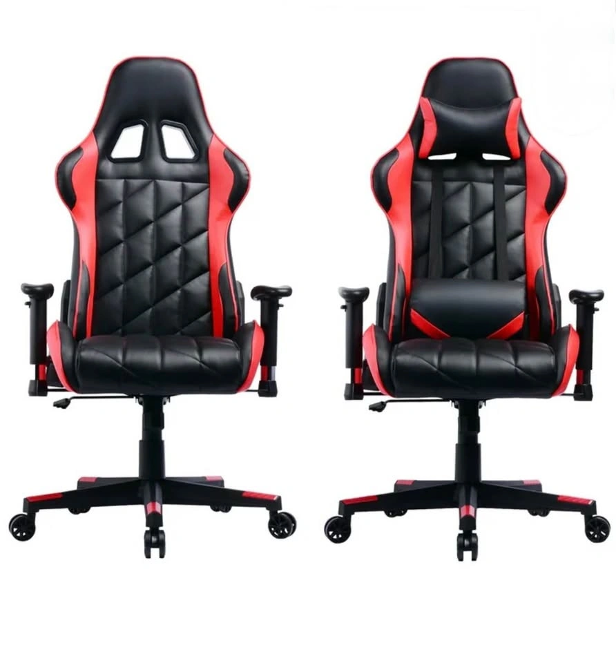 Gaming Chair with Reclining Backrest, Racing Style High Back Off - photo 5