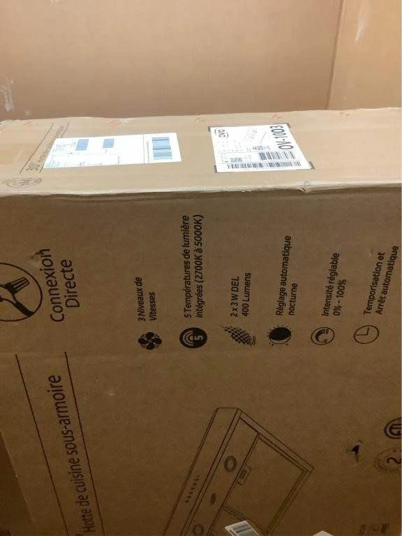 OVO 30" UNDER CABINET RANGE HOOD - 700 CFM - photo 3