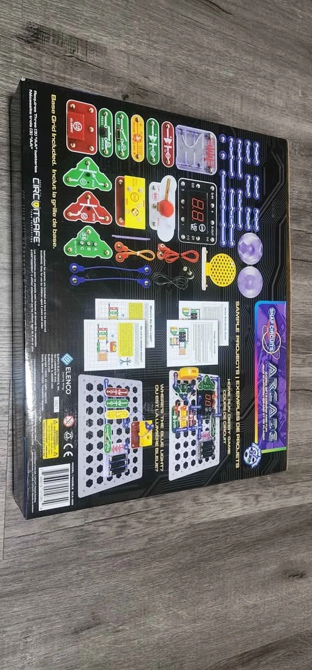 Used once Elenco Snap Circuits ARCADE STEM Electronics Kit - photo 2