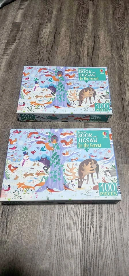 Usborne Book and Jigsaw In the Forest 100 Pieces