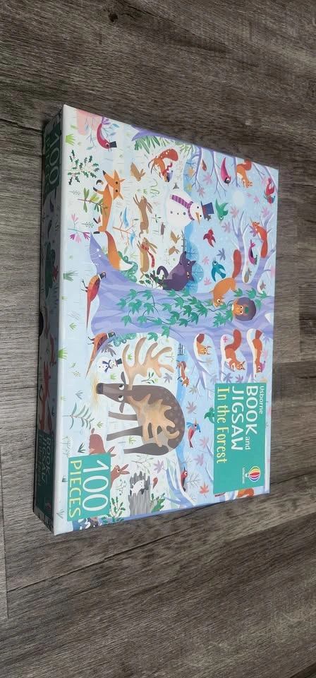 Usborne Book and Jigsaw In the Forest 100 Pieces - photo 2