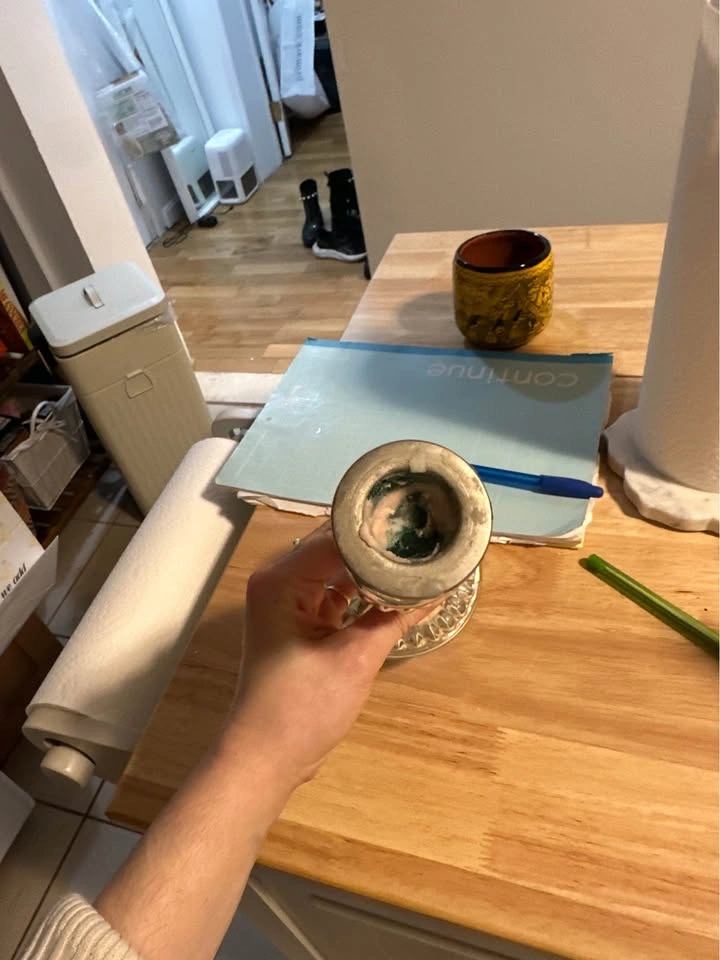 Glass Candle Holder - photo 3