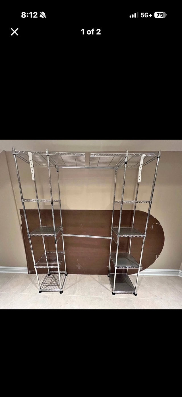 Metal Shelving Unit
