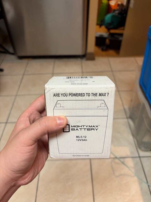 Mighty Max 12V 5Ah Battery - photo 2