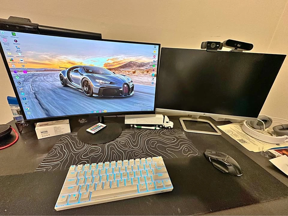 Gaming PC Setup – Ryzen 7 / GTX 1660 / 32GB RAM + Dual Monitors