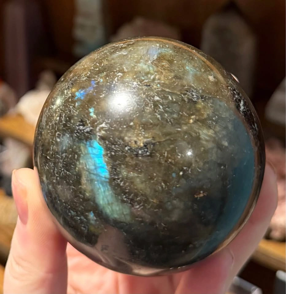Labradorite sphere - photo 5
