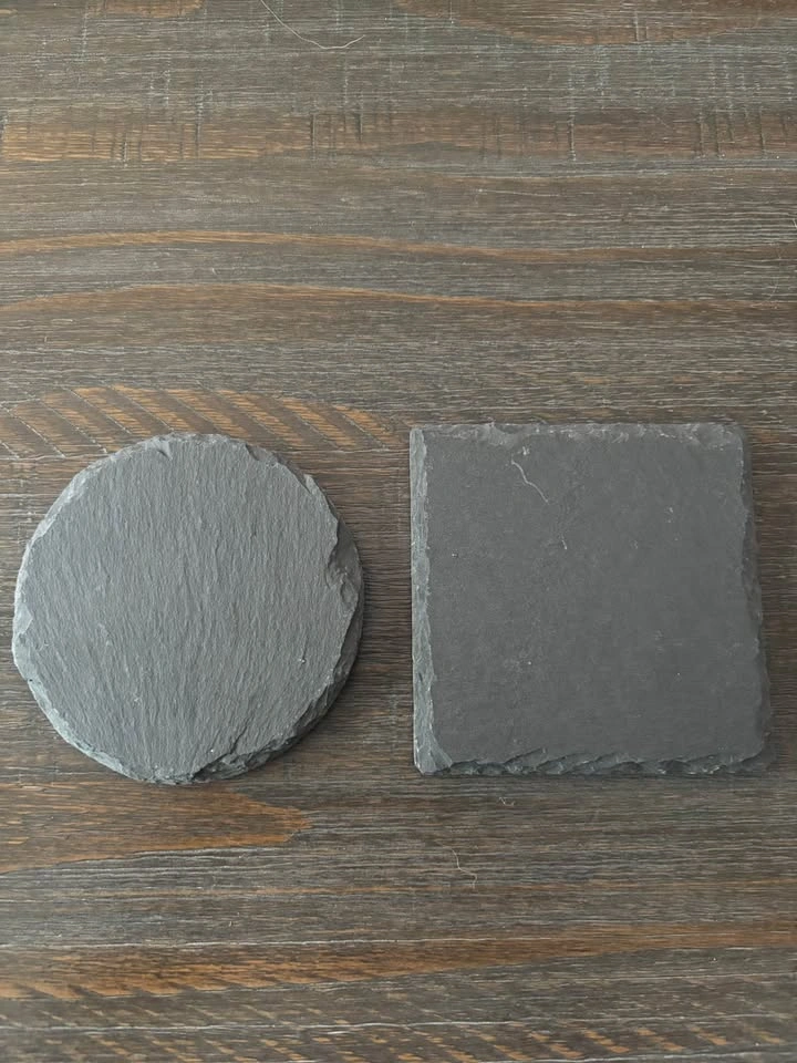 Slate Coasters - Laser Engraved - photo 2