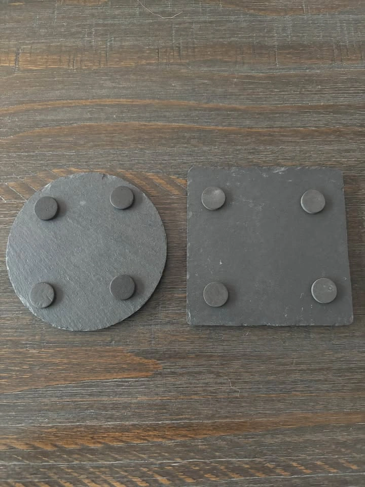 Slate Coasters - Laser Engraved - photo 3
